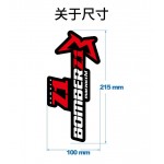 Mountain Bicycle Fork Decal Stickers for Marzocchi  bomber z1